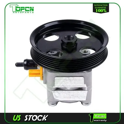 Power Steering Pump W/ Pulley For Volvo S60 S70 S80 V70 C70 XC70 99-04 DOHC • $68.48