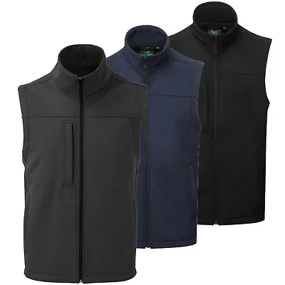 Mens Bodywarmer Sleeveless Jacket Gilet Body Warmer Work Fleece Lined • £14.99