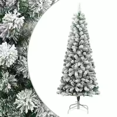 Artificial Hinged Christmas Tree With Flocked Snow 180  M5P3 • $146.64