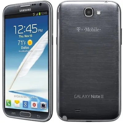 ✅ NEW Samsung Galaxy Note II SGH-T889 - 16GB Titanium Gray (T-Mobile) Smartphone • $149.99
