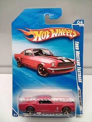 Hot Wheels - Mainline / '65 Ford Mustang Fastback - Red - Model Car X1 • $24.72