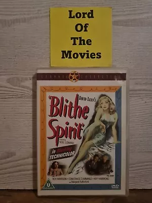 Blithe Spirit (DVD 1945) Rex Harrison {Supernatural Comedy} [Region 2] No Case • £2.75