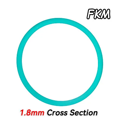 Metric FKM Rubber O Ring Seals Washer 1.8mm Cross Section Ø 1.8-120 Mm ID Gasket • $0.99