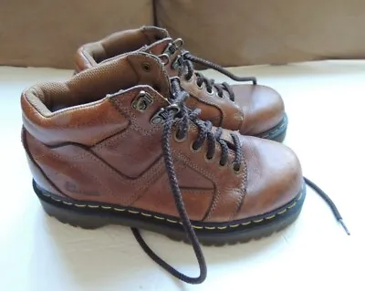 Vintage Dr Martens Boots Sz. US-8 L US 7 M UK-6 Brown 9805 ACID PETROLIUM RES • $55