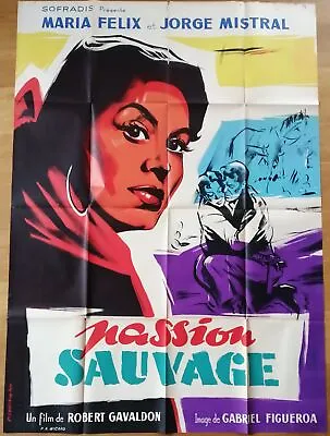 CAMELIA Maria Felix Original French LARGE Movie Poster '54 • $69
