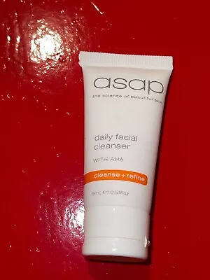 ASAP Daily Facial Cleanser AHA & White Tea Oil Free & Removes Make Up • $2.01