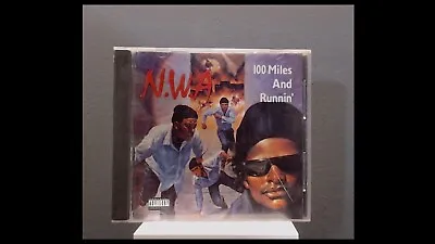 N.W.A. 100 Miles And Runnin' OG US CD 1990 Dre Ren Yella Eazy E Ruthless • £14.99