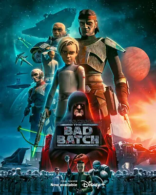 The Bad Batch 2024 New The Final Season Of Star Wars Exclusive Poster Home Decor • $13.99