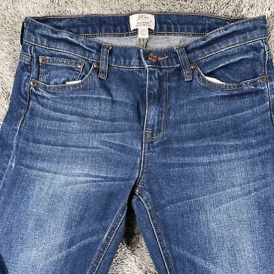 J.Crew Selvedge Jeans 30x34 Blue Matchstick Straight Leg Dark Wash • $27