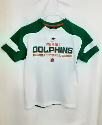 Miami Dolphins T-Shirt Youth Size Medium 10-12 - K5 • $11