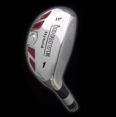 #1 IDrive Hybrid Driver 13° Golf Club COMPARE To TETON (CHOOSE SHAFT-FLEX-GRIP) • $63.96