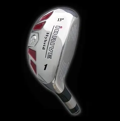 #1 IDrive Hybrid Driver (Choose 13° 16° 19°) NEW Golf Club COMPARE To TETON • $71.96