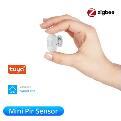 Mini Tuya Zigbee PIR Motion Movement Sensor Detector Home Security Alarm Sensor • $9.99