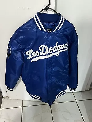 Dodgers Satin Starter Jacket Medium - Los Dodgers • $75