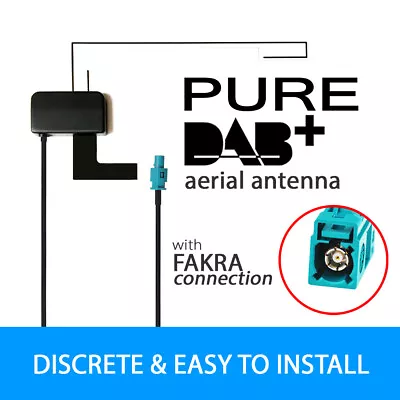 DAB Aerial PURE Highway 300Di CAR RADIO | Glass Mount Digital Antenna • £14.98