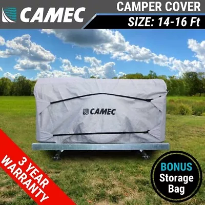 Camec 14-16 Ft Camper Trailer Cover 4.3-4.8m Fits Jayco Swan Flamingo & Penguin • $235