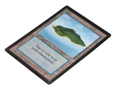 Island (B) - Beta - Magic The Gathering MTG English (LP) • $21.50