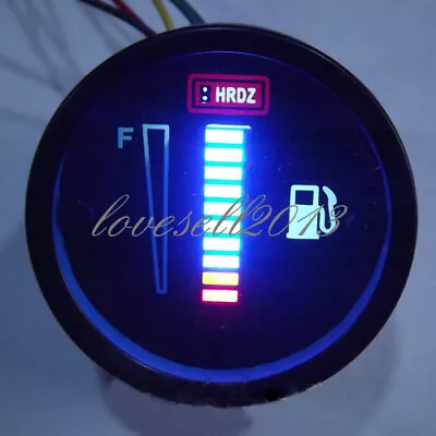 Universal Car 2  52mm Fuel Level Meter Gauge Motorcycle LED Digital Display • $9.88