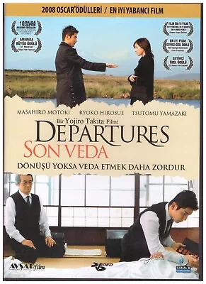 Departures (Okuribito) (2008) DVD (PAL) Region 2  Türkiye Release   New  • $9.90