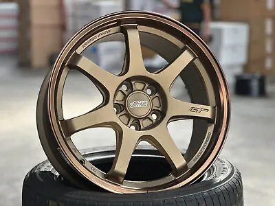 New 17x8J 5x114.3 (4 Pcs) Mugen GP Design BRONZE Wheel Honda Civc HRV Integra • $1090