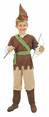 Bristol Novelty CC403 Robin Hood Budget Costume Green Age 6-8 Years Old • $36.34