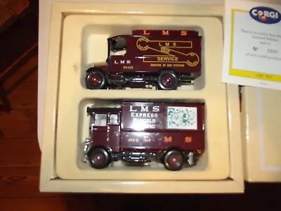 Corgi Classic 97754 The Lms Set Aec Cabover & Thornycroft Van • $13.66