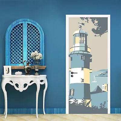 £84.77 • Buy 3D Lighthouse A36 Door Wall Mural Photo Wall Sticker Decal Steve Read Sinsin