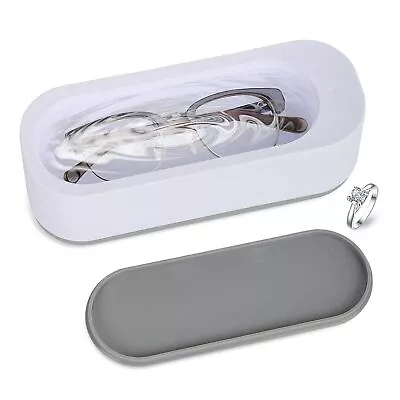 Jewelry Cleaner Ultrasonic 4500HZ Cleaning Machine Portable Denture Glasses Ring • $8.99