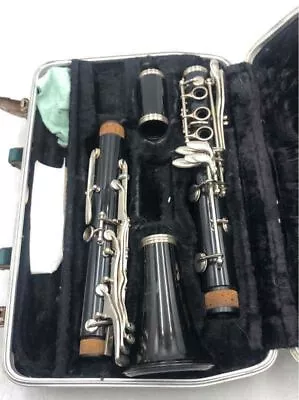Vintage Bundy By Selmer B-Flat Resonite Clarinet W/ Case Cover As Is Parts Only • $9.99