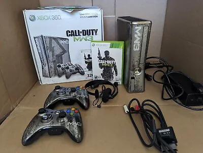 Microsoft Xbox 360 S Call Of Duty: Modern Warfare 3 320GB Limited Edition... • $300