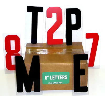 Sign Letters 6 Inch Flex Set 4 Changeable Signs 250 Ct • $64.02