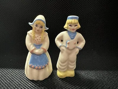 Vintage Ceramic Arts Studios Dutch Boy And Girl Figurines Holland • $10.99