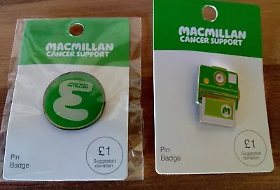 Macmillan Cancer Charity Badges - Logo Polaroid Photo Camera • £4.99