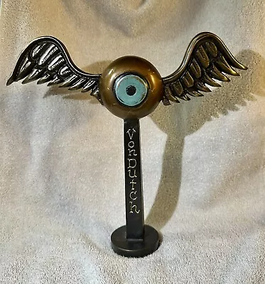 Rare Von Dutch Bronze Flying Eyeball By Artist Jeff Decker Must See! • $500