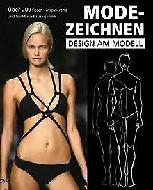 Modezeichnen - Design Am Modell: Fashion Drawing | Book | Condition Very Good • £4.41