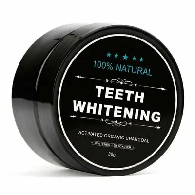 $9.99 • Buy Carbon White Tooth Polish Coco Powder Organic Charcoal Teeth Whitening  Coconut