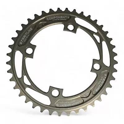 Straitline 40T 7075 Chainring 104 BCD 4 Bolt Hard Anodized Made In Canada • $34.99