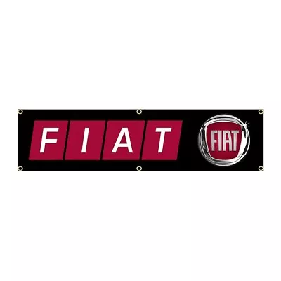 Fiat Flag Banner 1.5 X 6FT Performance Racing • $12.89