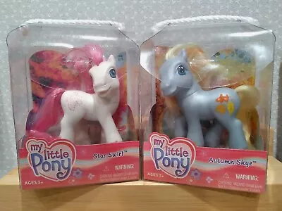 My Little Pony 2 Pack Figure Set Autumn Skye & Star Swirl Hasbro MLP G3 • $59.99