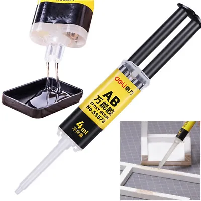 Epoxy Resin AB Glue Strong Adhesive Quick-drying Repair Glass Ceramics Plastic • $2.73