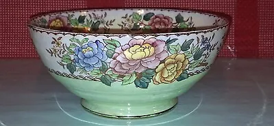 Vintage Rare Maling Peony Rose  6569  Lustre Bowl: No Cracks Chips Or Crazing • £20