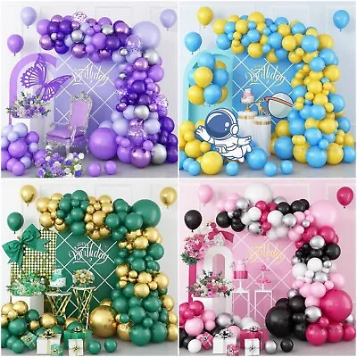 Balloon Arch Kit +Balloons Garland Birthday Wedding Party Baby Shower Decor UK 2 • £7.15