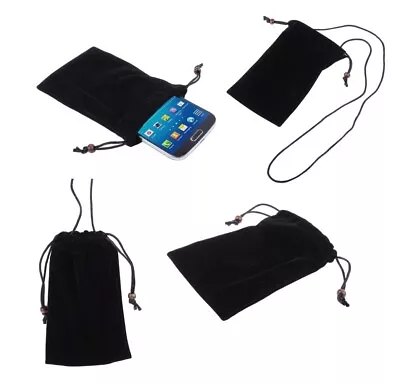 For ZTE Grand X Max+ Case Cover With Chain And Loop Closure Soft Cloth Flanne... • £10.74