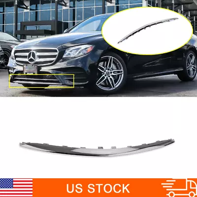 For Mercedes E Class 2017-18 Front Bumper Face Bar Trim Lower Molding 2138857000 • $34.19