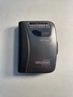 Vintage Sony FM/AM Walkman WM-FX321 Personal Radio Cassette Player - Untested • $5.99