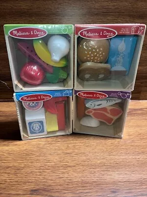 Melissa & Doug Wooden Food Groups Set NEW • $15.99