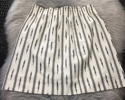 J Crew Womens Aztec Print Stylish & Comfy Skirt Size 4 Cute! • $24.99