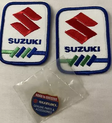 Set Of 2 Vintage Suzuki Patches • $14