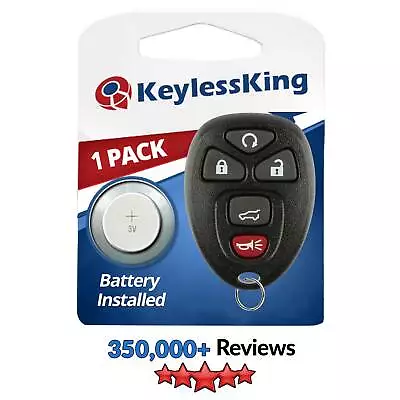 Fits 2007-2014 Chevrolet Suburban 1500 Keyless Entry Remote Key Fob 15913415 • $8.95