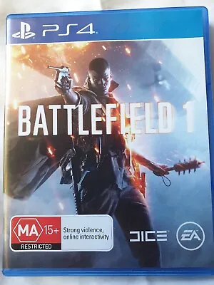 Battlefield 1 - Playstation 4 PS4 Free Postage • $8
